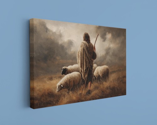 Good shepherd painting - good,